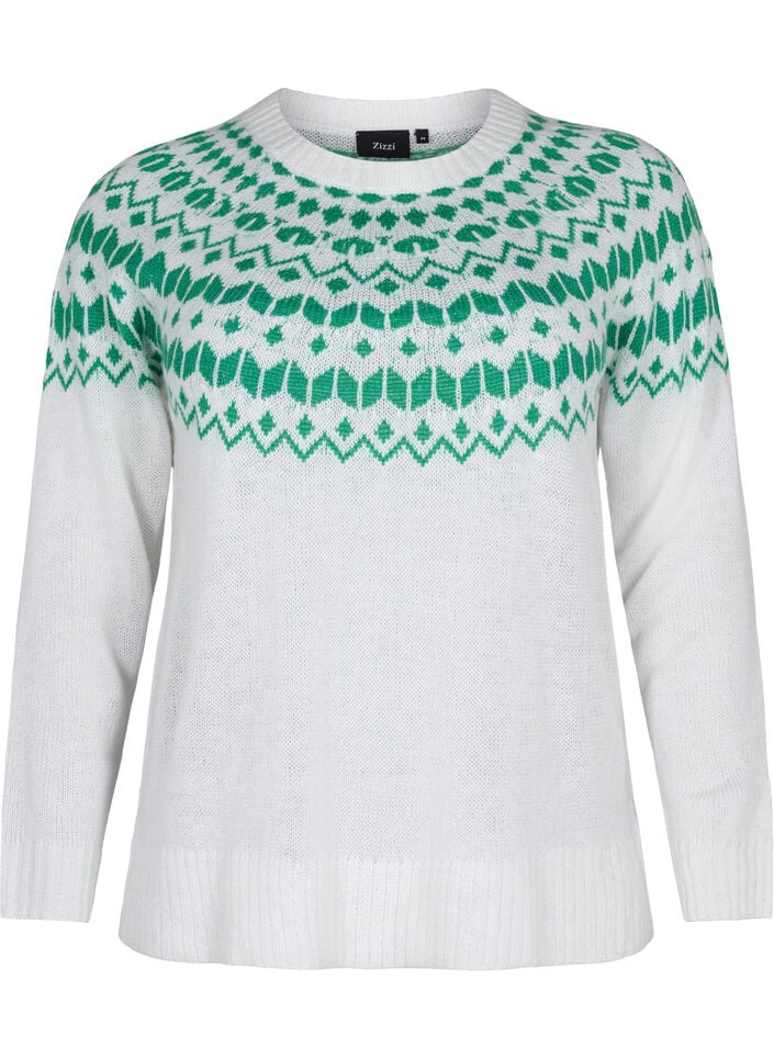 JOLLY QUADRA BLEND JACQUARD FRONT OPEN KNITTED CAPE main image 0