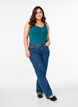 Cotton basic top, Green, Model image number 1