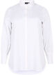 Long cotton shirt, Bright White, Packshot image number 0