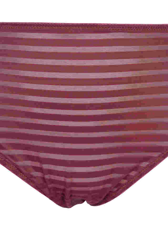 Striped tai briefs with regular waist, Nocturne ASS, Packshot image number 2