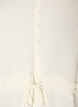 Blouse with texture and a tie-waist, Vanilla, Packshot image number 2