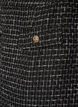 Short boucl&eacute; skirt, Black, Packshot image number 2