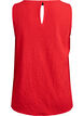 FLASH - Sleeveless top with texture, Red, Packshot image number 1