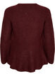 A-line knitted blouse, Red, Packshot image number 1