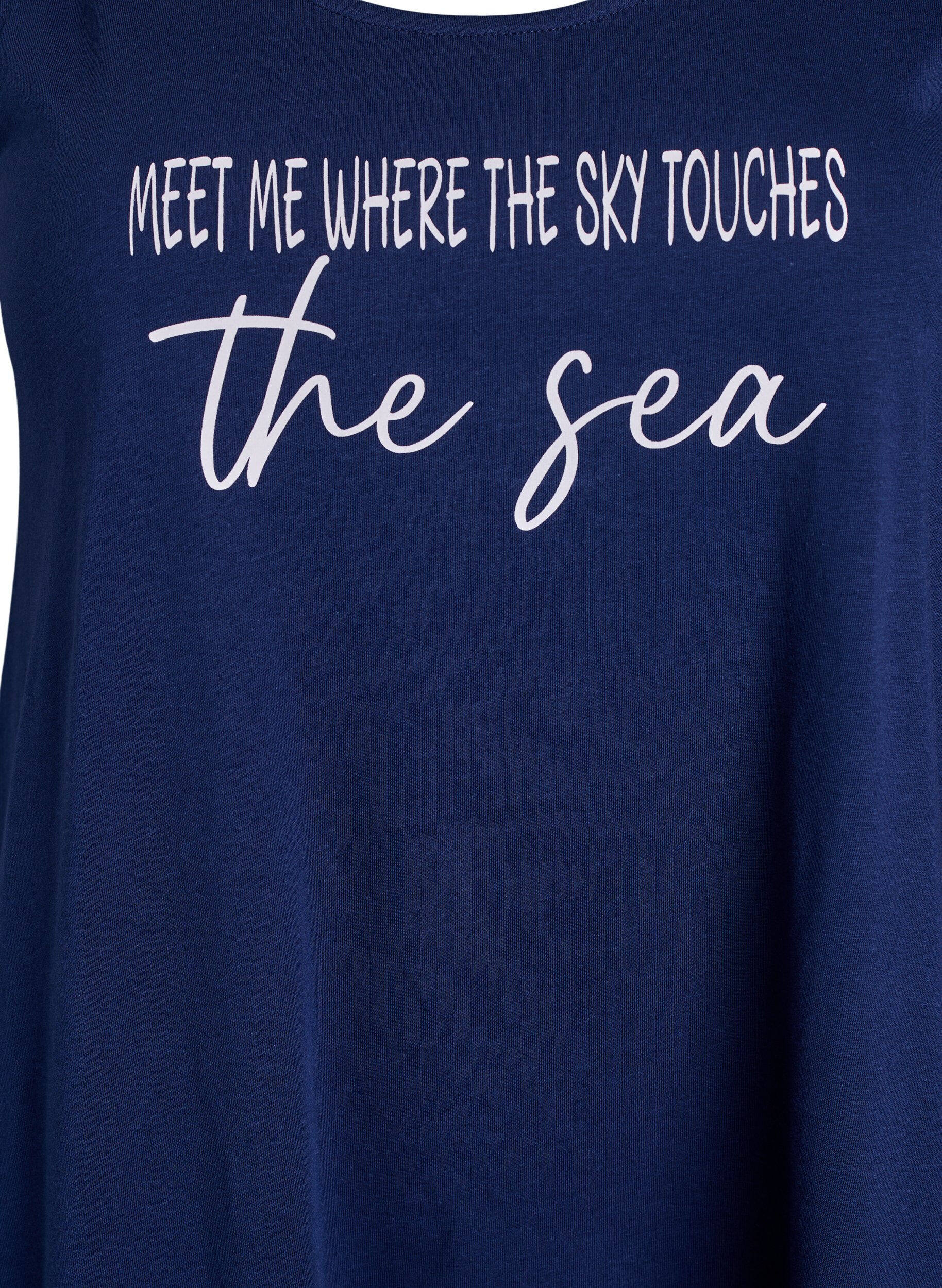 Zizzifashion Sleeveless A-line dress, Blue, Packshot image number 2