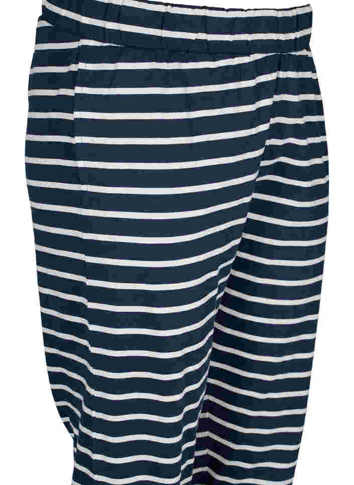 Cotton pyjama bottoms, Navy Blazer Stripe , Packshot image number 2