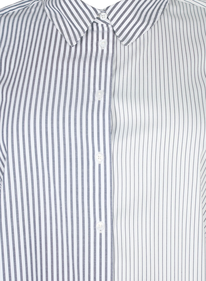 Long-sleeved shirt with stripes, Lava Smoke Stripe, Packshot image number 2