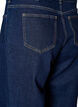 Myra jeans with high waist and wide fit, Blue, Packshot image number 3