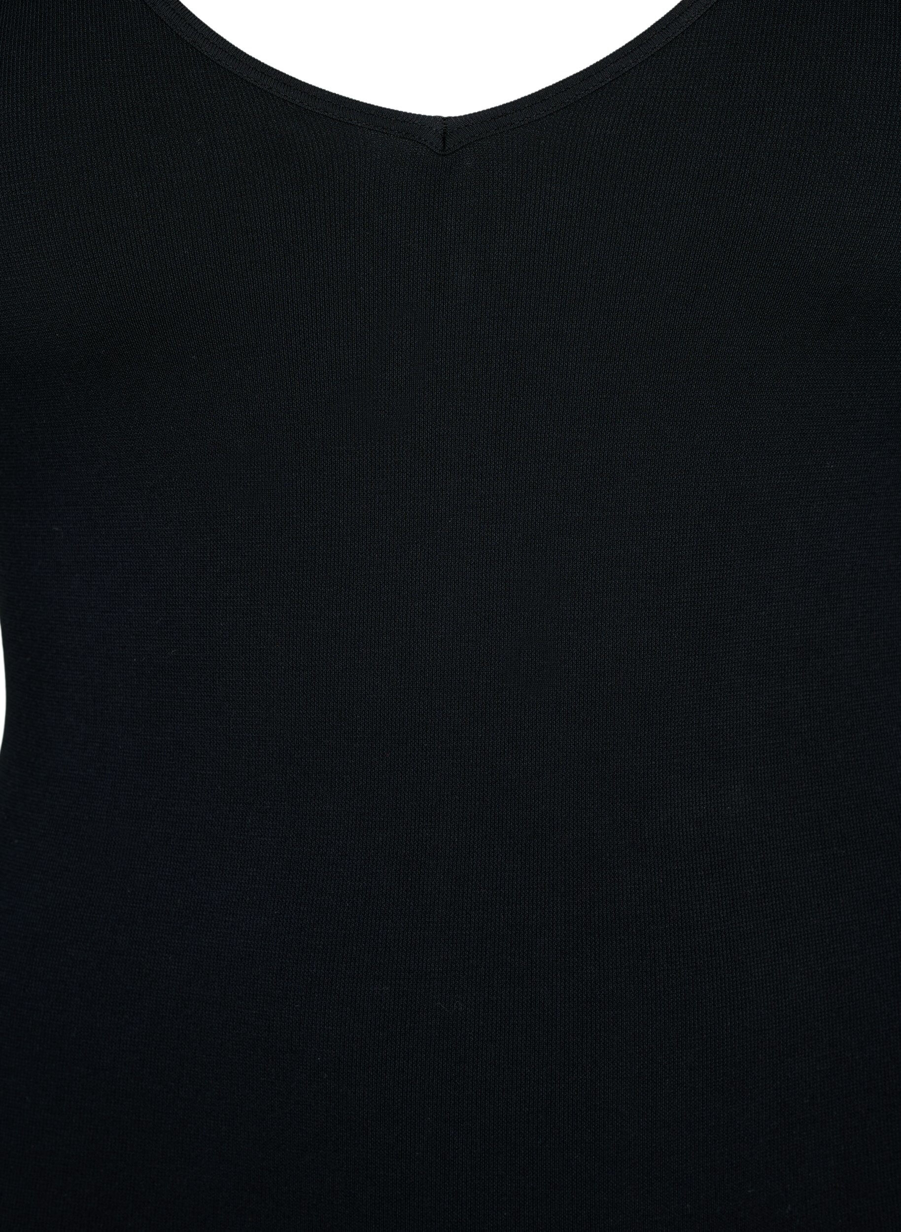 Zizzifashion Seamless top in modal, Black, Packshot image number 2