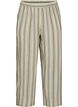 Wide-leg linen and viscose trousers, Vanilla, Packshot image number 0