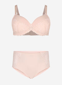 Light pink underwear set, , Model