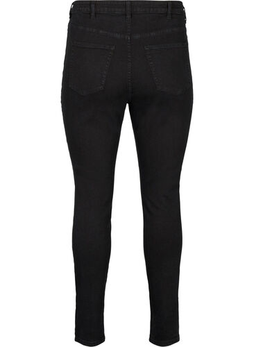 High-waisted Amy jeans with super slim fit, Black, Packshot image number 1