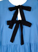 Viscose blouse with bows and long sleeves, Riverside Black Bow, Packshot image number 2
