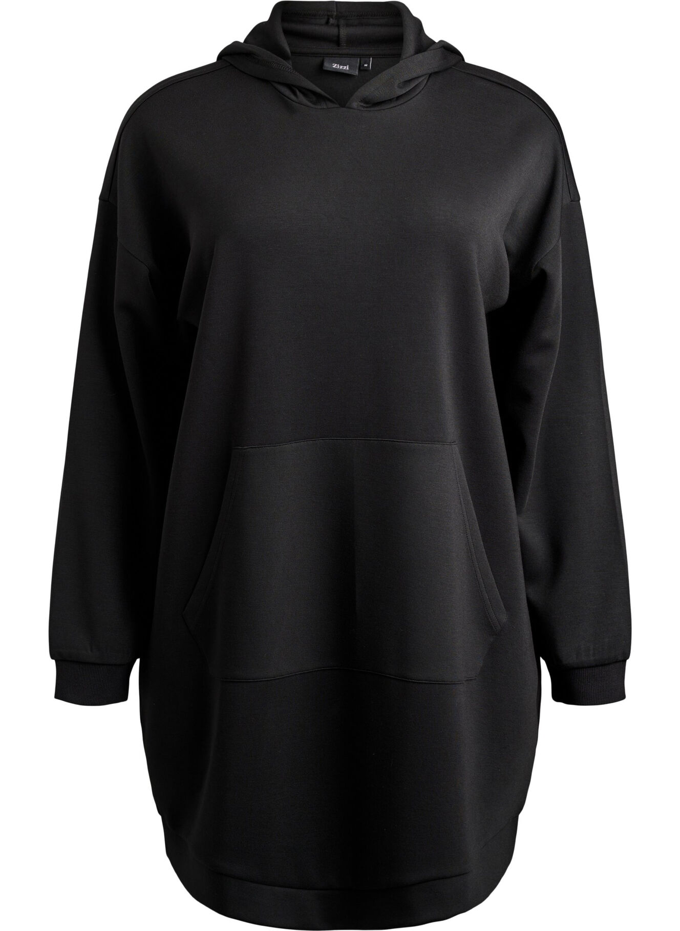 oversized sweatshirt dress with pockets Oversized Half-Zip Hoodie Dress