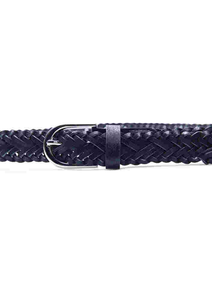 Braided belt, Black, Packshot image number 2