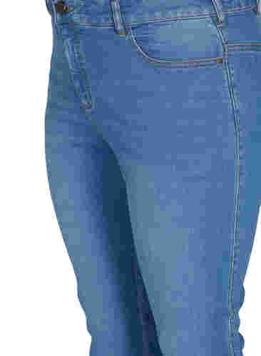 High-waisted Ellen bootcut jeans, Light blue, Packshot image number 2