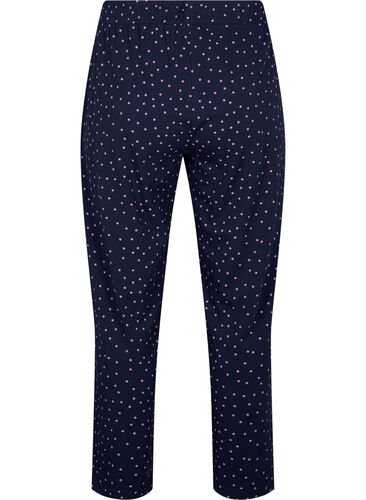 Cotton pajama pants with print, Night Sky Dot, Packshot image number 1