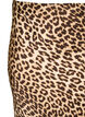 Satin midi skirt with leopard print, Leo AOP, Packshot image number 2