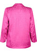 Tone-on-tone jacquard blazer in viscose, Rose Violet, Packshot image number 1