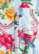 Shirt blouse with elbow-length sleeves and colourful print, Light Blue, Packshot image number 2