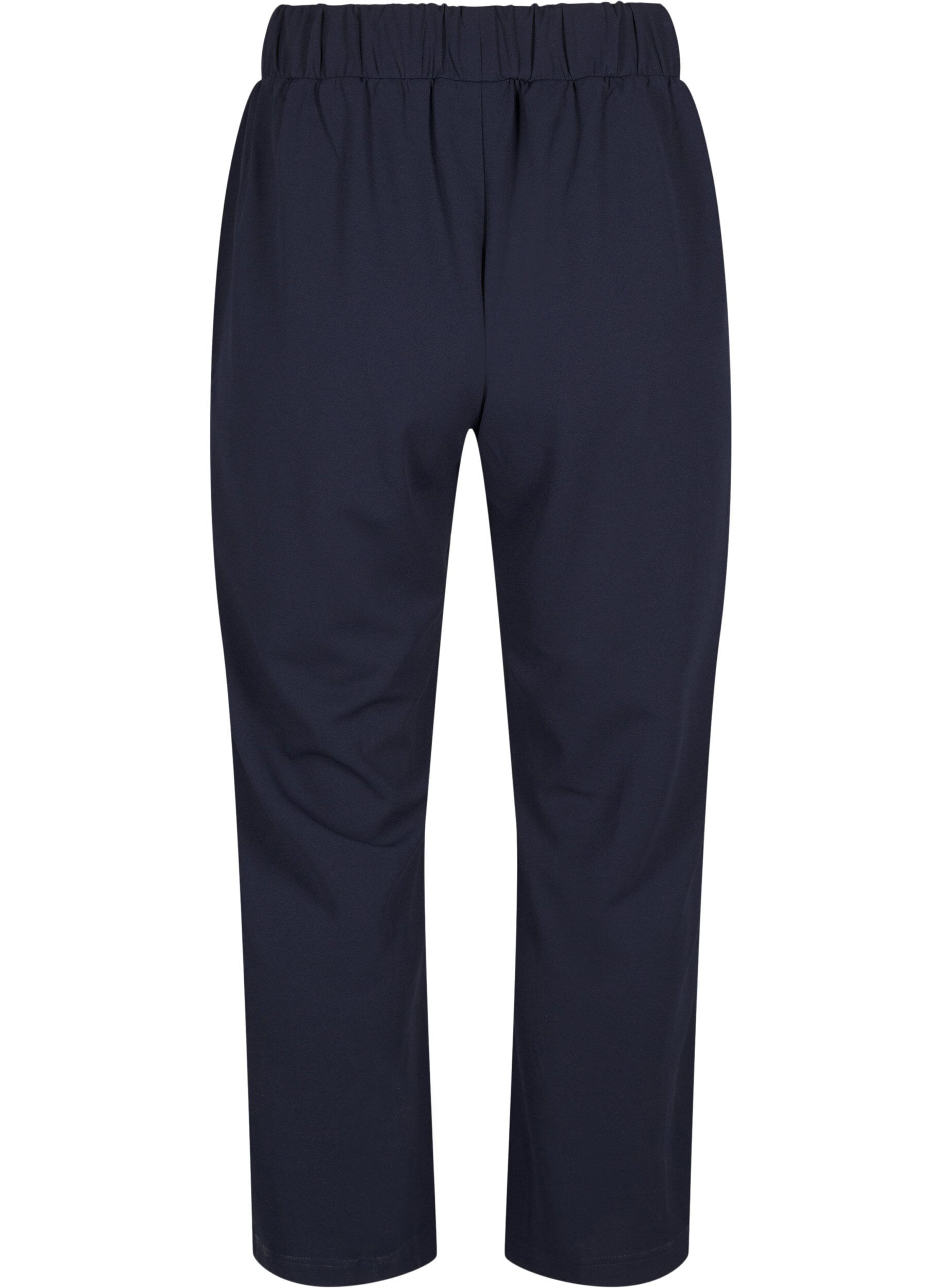 Zizzifashion Loose trousers with pockets, Blue, Packshot image number 1