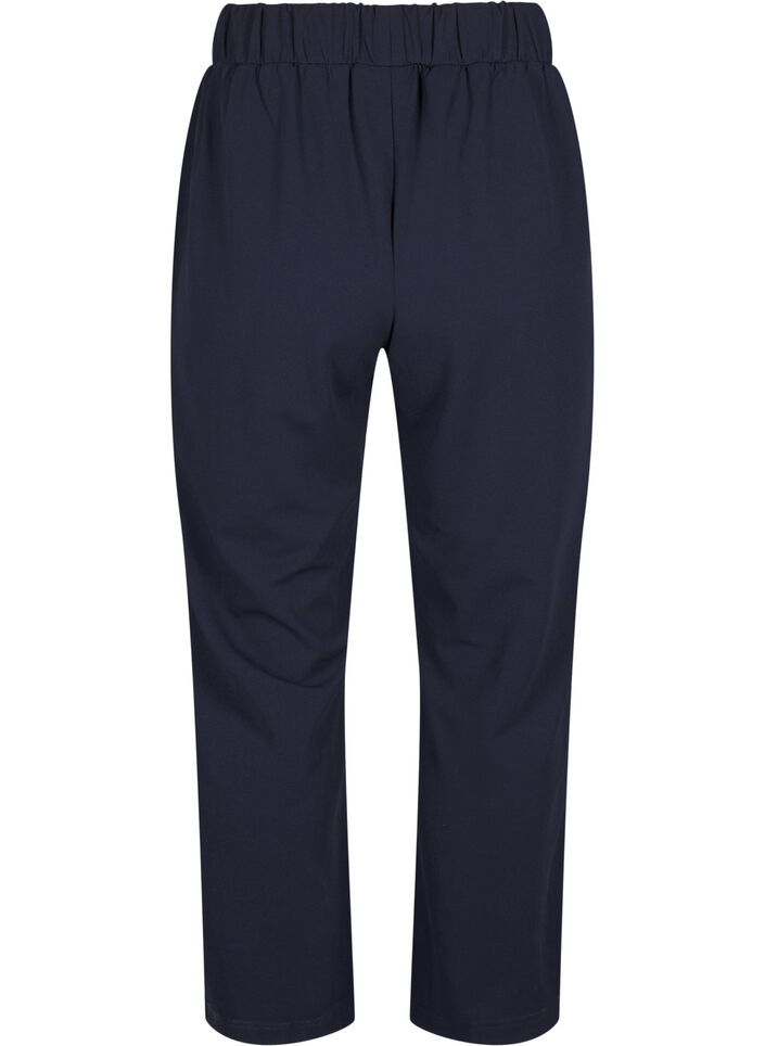 Loose trousers with pockets, Blue, Packshot image number 1