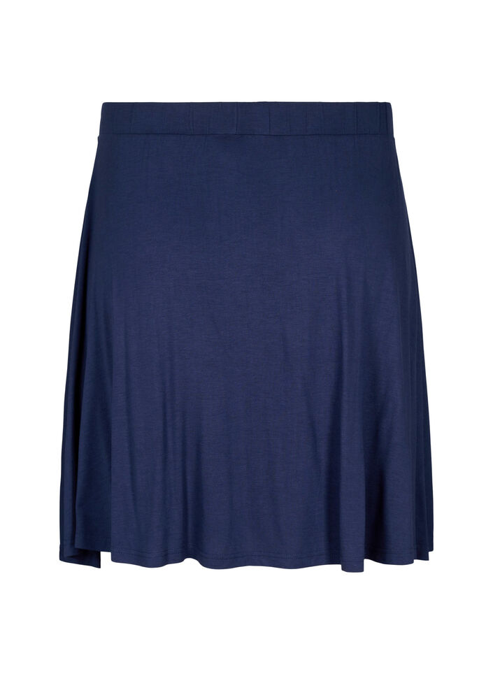 Loose viscose skirt, Blue, Packshot image number 1