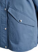Short spring jacket with detachable hood, Blue, Packshot image number 3