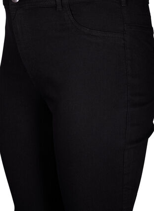 Extra slim fit Amy jeans with a high waist, Black, Packshot image number 2