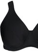 Full cover bikini top with underwire, Black, Packshot image number 2