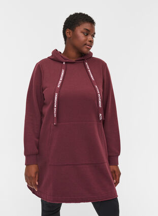 Long hooded sweatshirt, Port Royal, Model image number 0