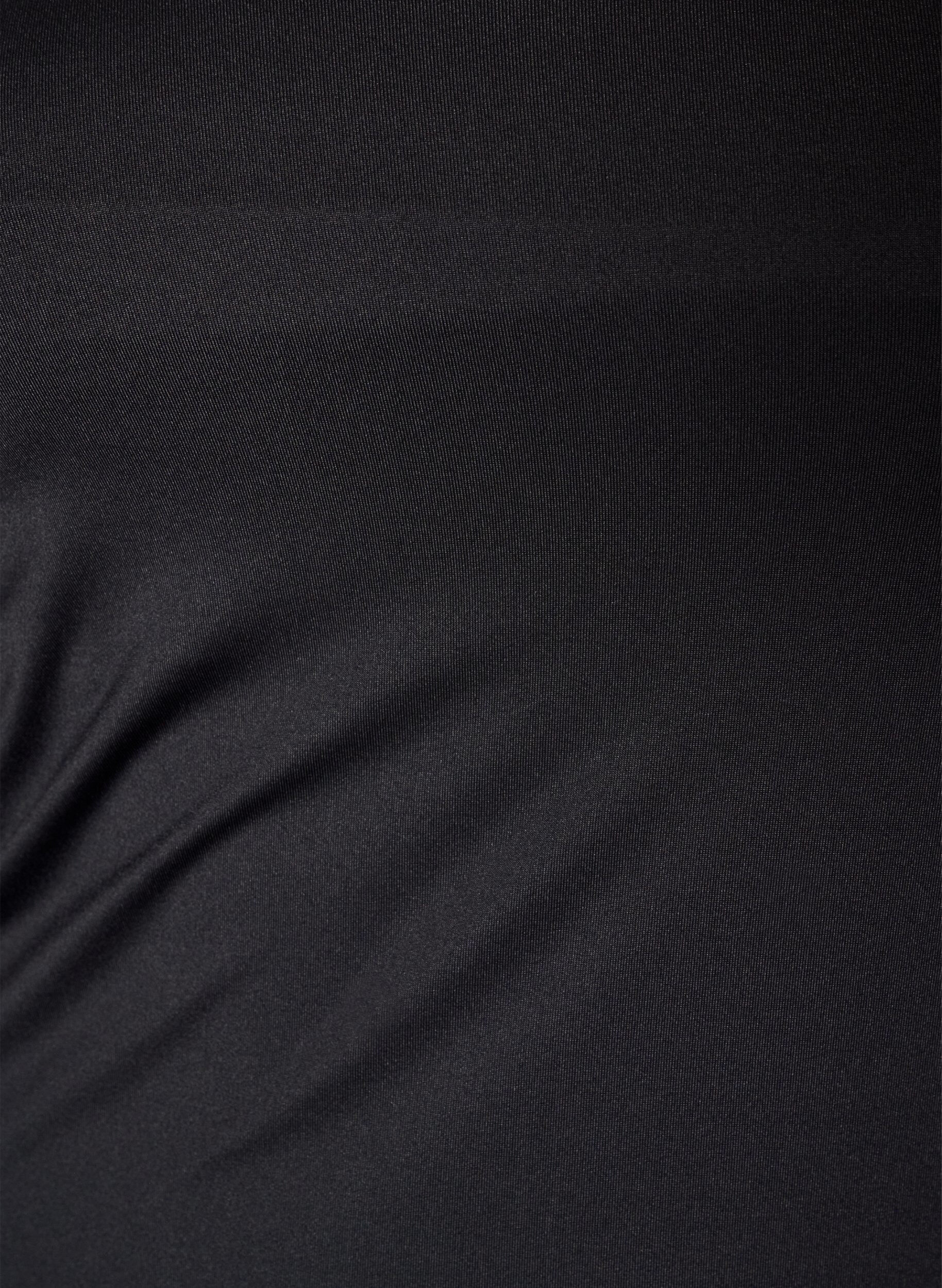 ZizzifashionFitted basic top with reversible feature, Black, Packshot image number 2
