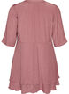 A-line dress with layered ruffles, Rose, Packshot image number 1
