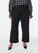 Loose trousers with pockets, Black, Model image number 2