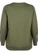 Sweatshirt with embroidered flowers, D. L. Green W. emb., Packshot image number 1