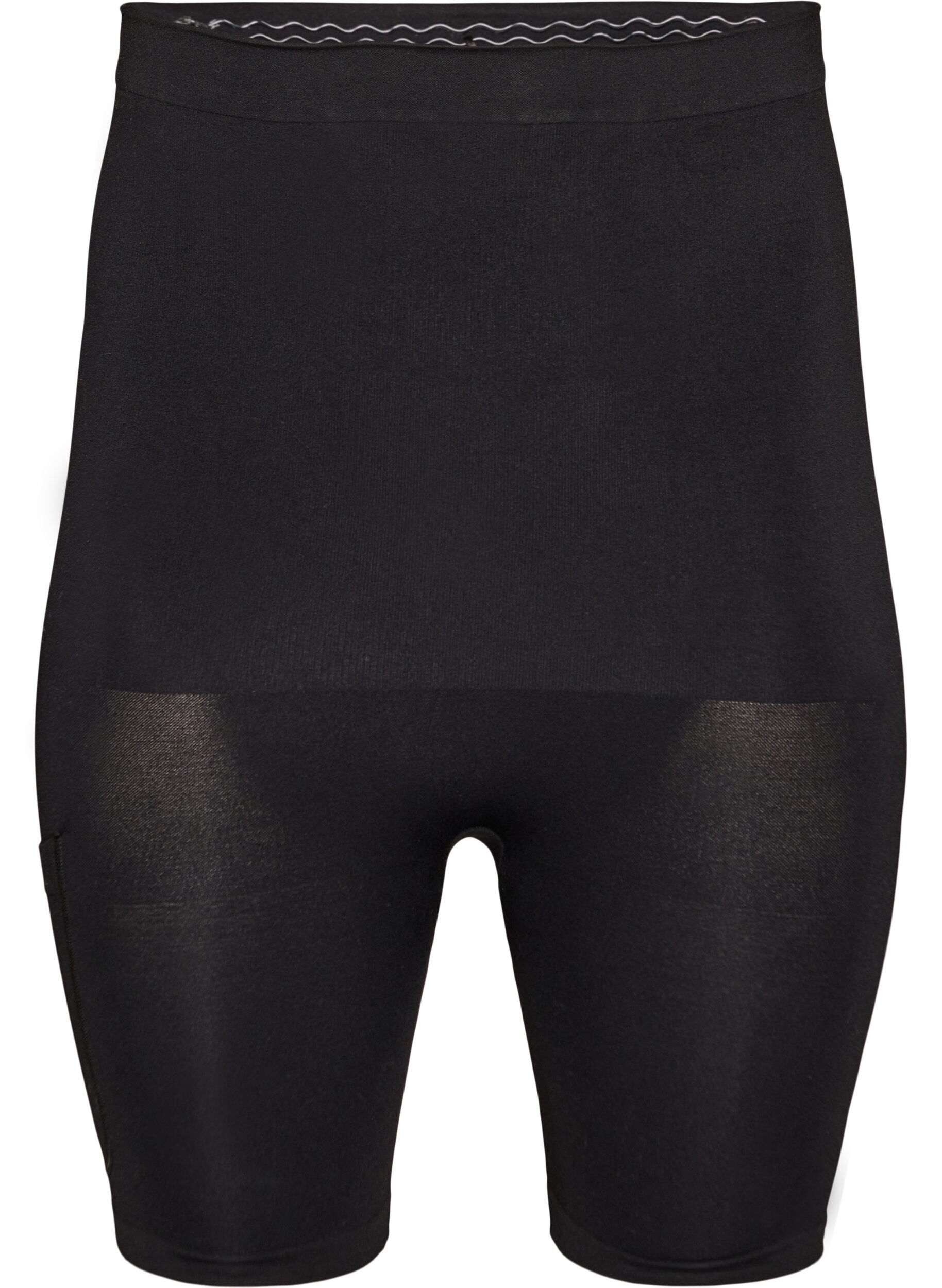Zizzifashion Shapewear shorts with medium support and a high waist, Black, Packshot image number 0
