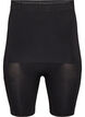 Shapewear shorts with medium support and a high waist, Black, Packshot image number 0