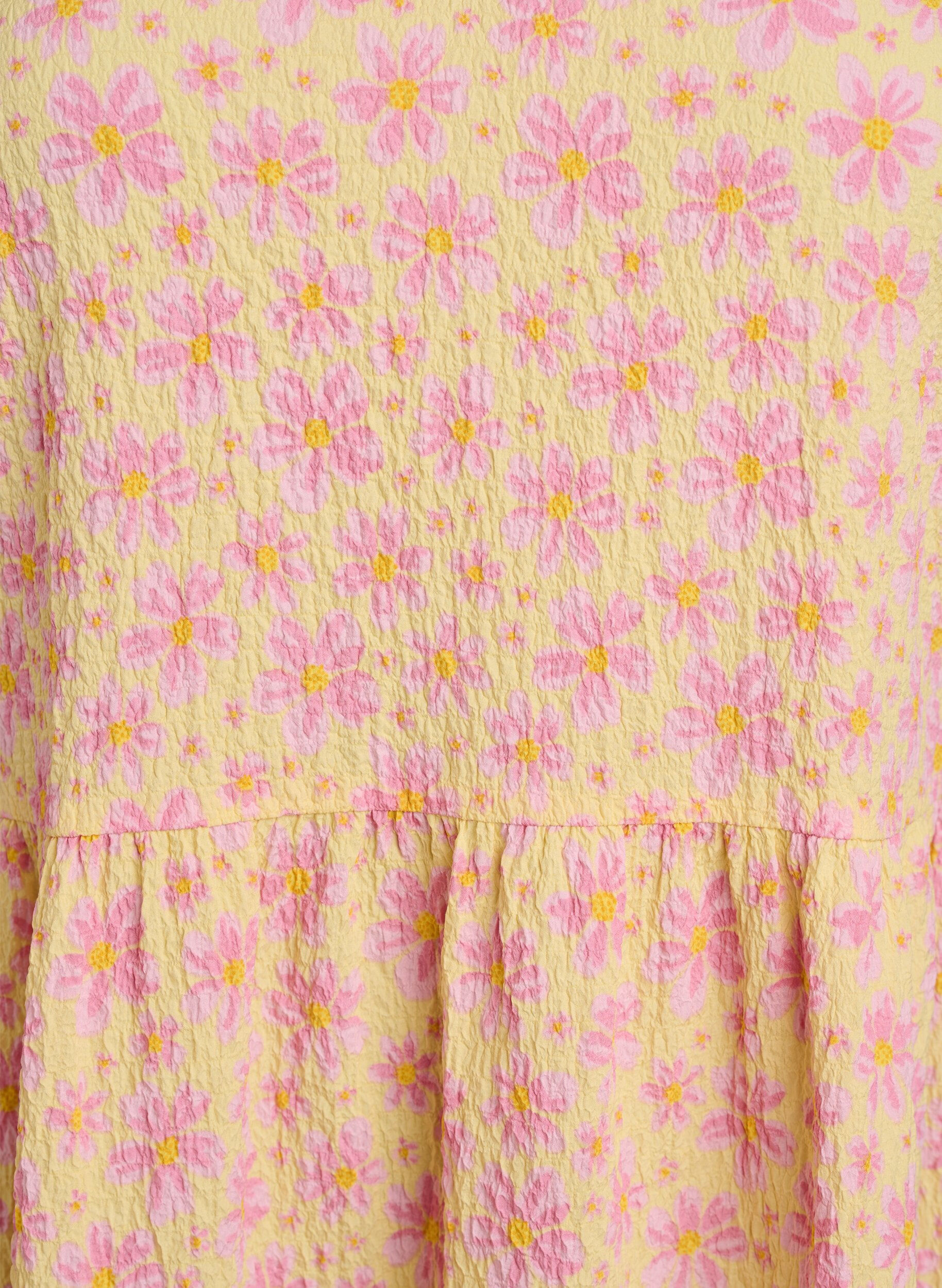 ZizzifashionShort A-line dress, Yellow, Packshot image number 2