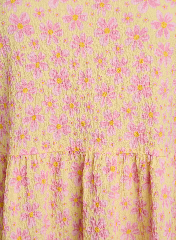 Short A-line dress, Yellow, Packshot image number 2