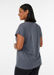 Solid-coloured training T-shirt, Grey, Model image number 2