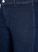 High-waisted jeans with wide legs, Blue, Packshot image number 2