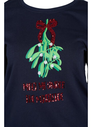 Christmas jumper, Night Sky Mistletoe, Packshot image number 2