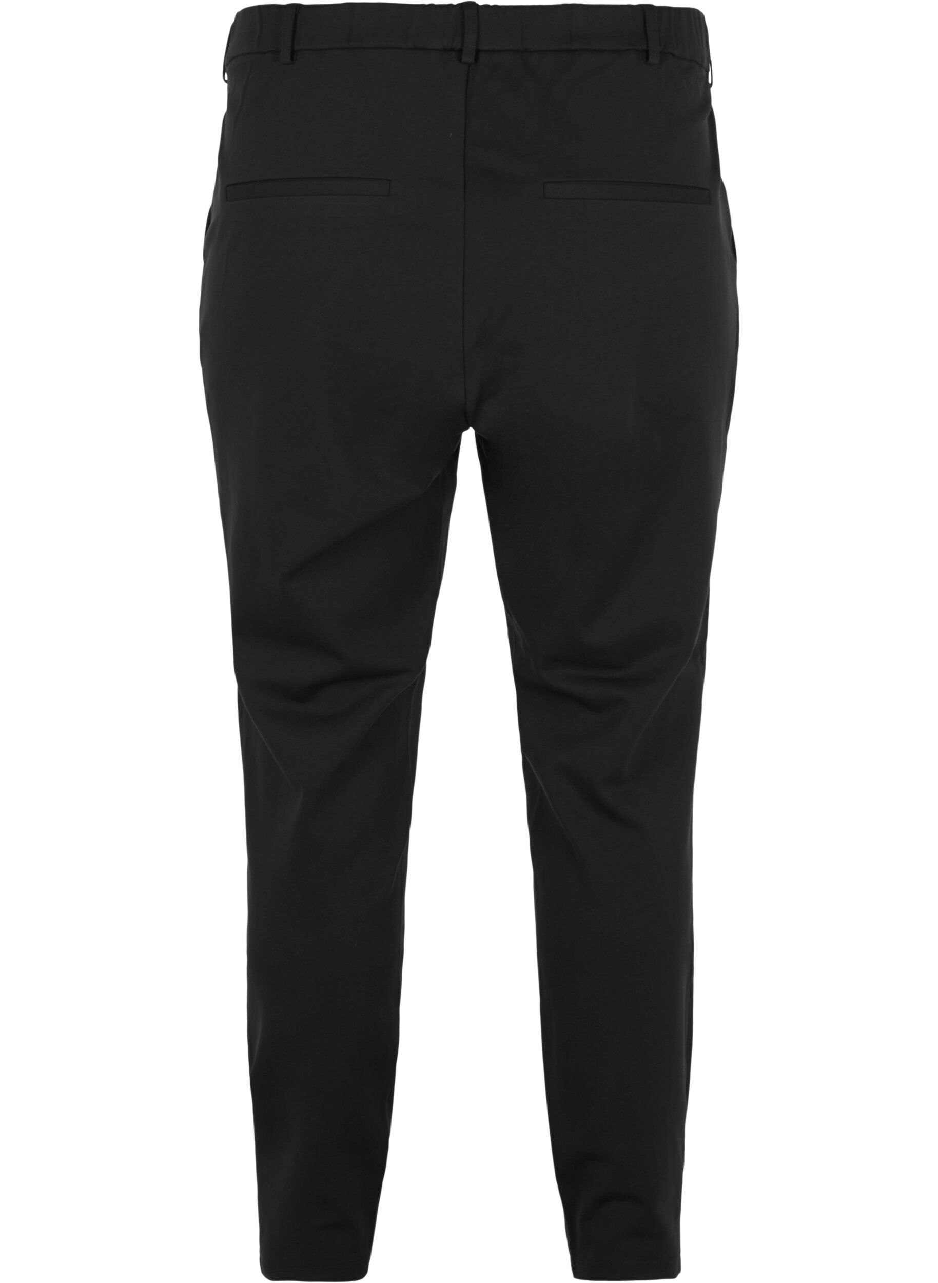 ZizzifashionCropped Maddison trousers, Black, Packshot image number 1