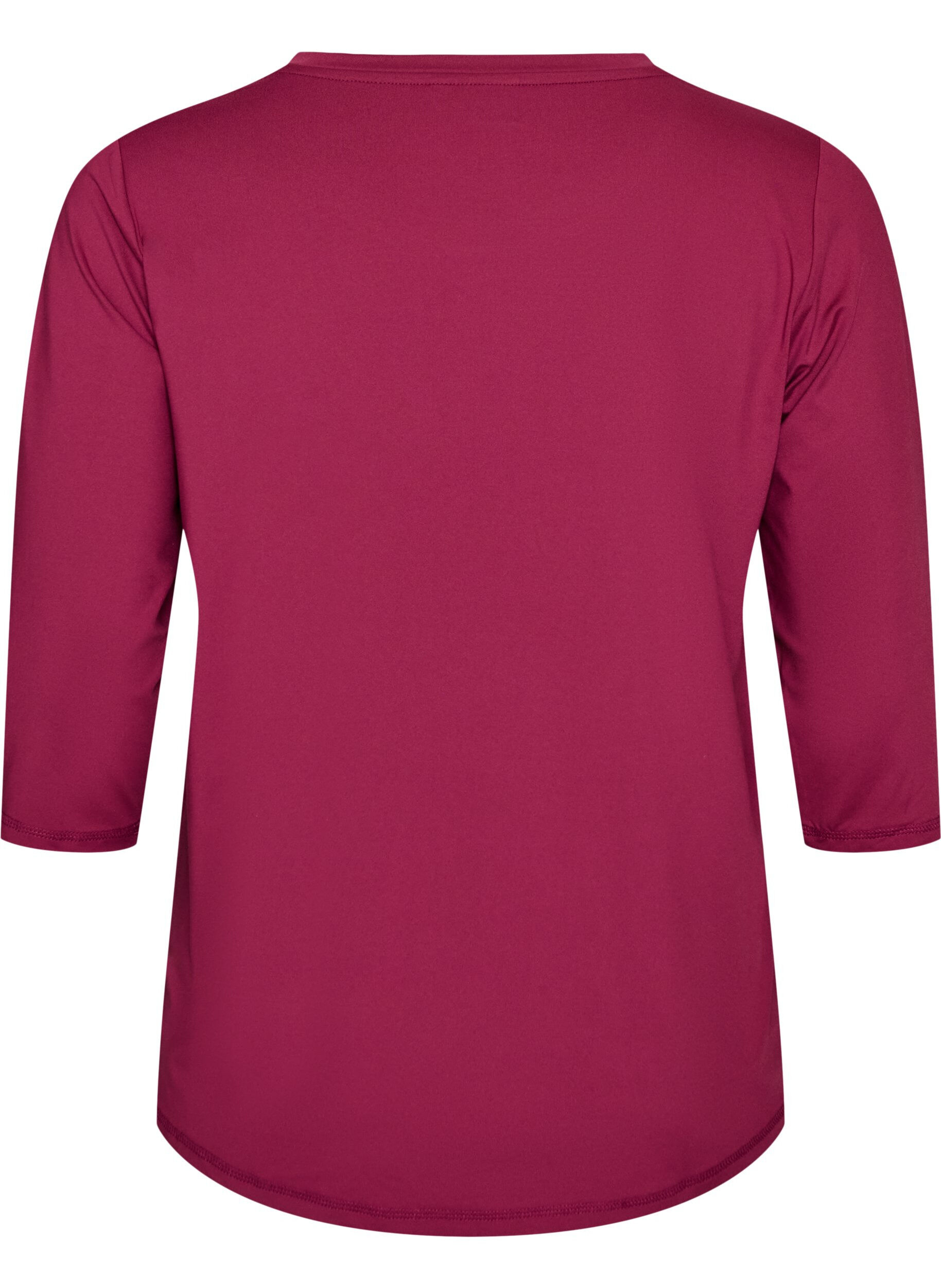 ZizzifashionSports top with 3/4 sleeves, Pink, Packshot image number 1