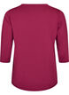 Sports top with 3/4 sleeves, Pink, Packshot image number 1