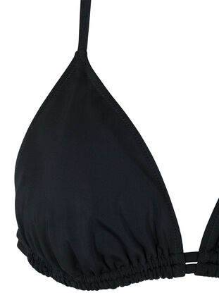 Triangle bikini bra, Black, Packshot image number 2