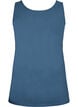 Solid color basic top in cotton, Grey, Packshot image number 1
