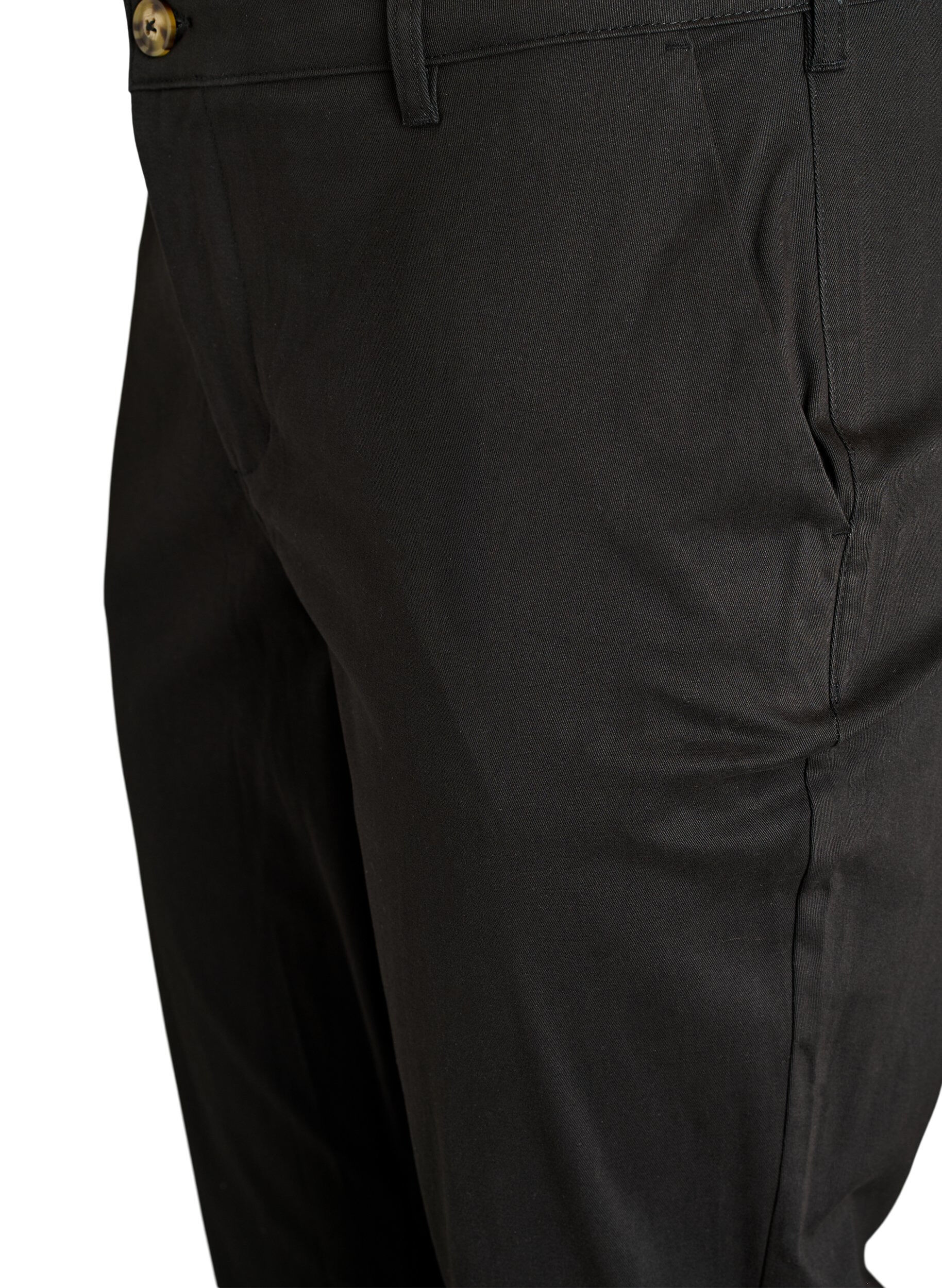 Zizzifashion Cotton chinos, Black, Packshot image number 2