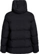 Short puffer jacket with detachable hood, Black, Packshot image number 1
