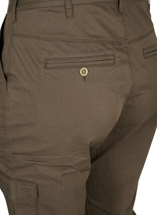 Trousers in cargo look with pockets, Tarmac, Packshot image number 3